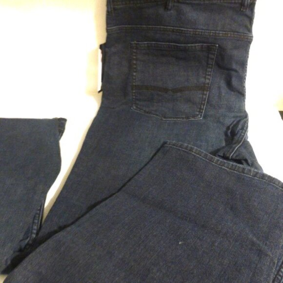 2x Men's BUFFALO JEANS 48 x 32 Slim Straight Stretch Jeans Men's Blue Jeans - Picture 8 of 12